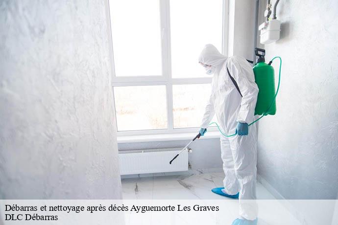 Débarras et nettoyage après décès  ayguemorte-les-graves-33640 DLC Débarras