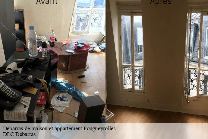 Debarras de maison et appartement  fougueyrolles-33220 DLC Débarras